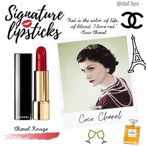 coco chanel labial